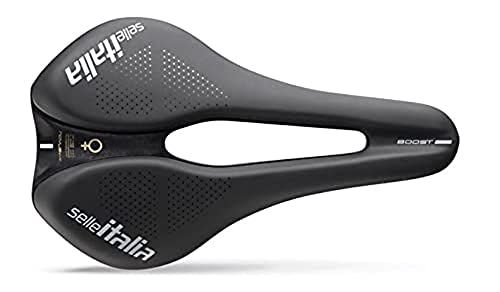 Selle Italia Novus Boost Evo Lady TM Superflow Zadel - Zwart - L 145 x 245 mm - Unisex