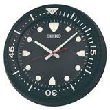 Seiko Wandklok, zwart