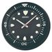 Seiko Wandklok, zwart