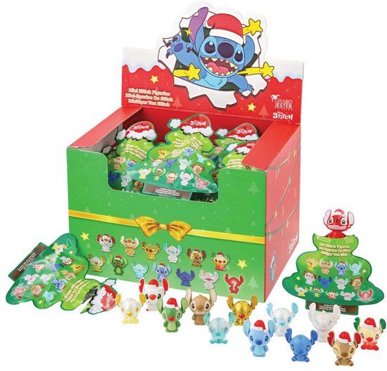 Disney Lilo & Stitch XMAS Mini Stitch Blind Bag - 1 stitch figuur willekeurig geleverd