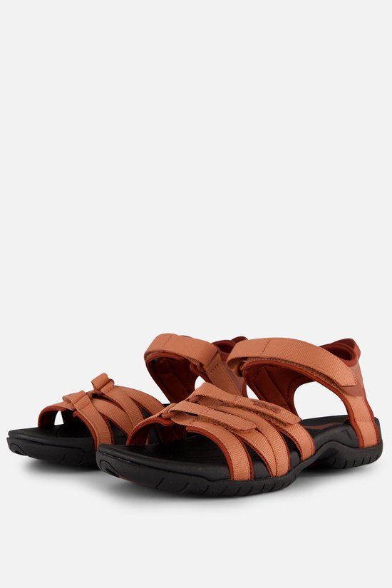 Teva W Tirra Sandalen Dames - Maat 37 - Rood/Zwart