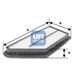 Filtre à air UFI 30.591.00
