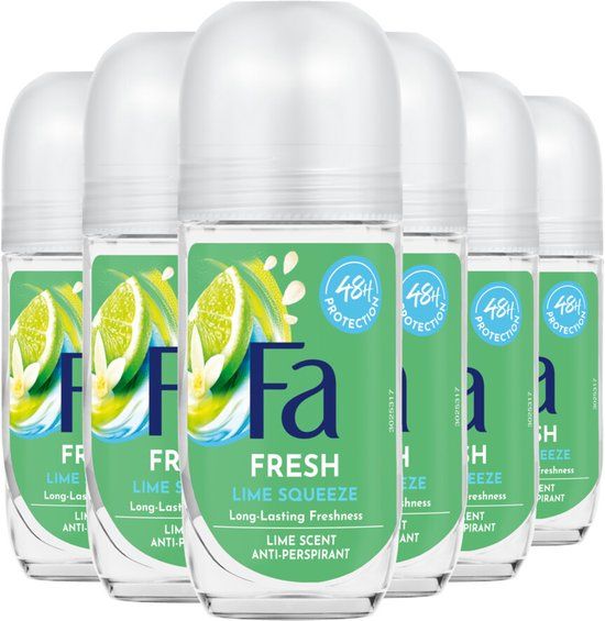 Fa Deoroller Caribbean Lemon - 6 stuks