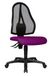 Topstar Open Point P Bureaustoel, stof, 58 x 48 x 111 cm, violet