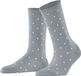 FALKE Spike Dot Sokken dames katoen grijs - maat 39-42