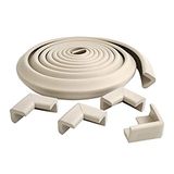 Prince Lionheart Table Edge Guard | Impact Absorberende Schuim | 12 '/ 3.65m Rol & 4 Hoeken | Rand & Hoekbeschermers | Cut To Fit | Gemakkelijk Te Monteren En Verwijderen - Neutraal