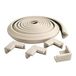 Prince Lionheart Table Edge Guard | Impact Absorberende Schuim | 12 '/ 3.65m Rol & 4 Hoeken | Rand & Hoekbeschermers | Cut To Fit | Gemakkelijk Te Monteren En Verwijderen - Neutraal