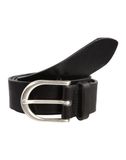 Vanzetti Ceinture cuir noir 100 cm