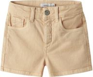 NAME IT NKFROSE MOM TWILL SHORTS 1081-BK NOOS Meisjes Bermuda shorts Maat 140 Katoen Peach Fuzz