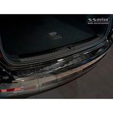 Echt Audi Echt 3D Carbon Achterbumperprotector compatibel met Audi Q3 II 2019- incl. S-Line 'Ribs'