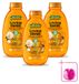 Garnier 3 x Loving Blends Shampoo met Argan- et Camélia-olie - pour cheveux secs et ternes - 300 ml