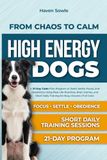 From Chaos to Calm High Energy Dogs: A 21-Day Calm-First Program to Teach Settle, Focus, and Obedience Using Real-Life Routines, Brain Games, and Short Daily Training for Busy Owners | Full Color
