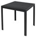 INDA-Exclusiv Tuintafel, bijzettafel, eettafel, balkon tafel, aluminium (geen hout)