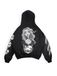 JustDepressed Clothing Sweatshirt 'Choose Wisely - heavy oversized Hoodie 500GSM' noir