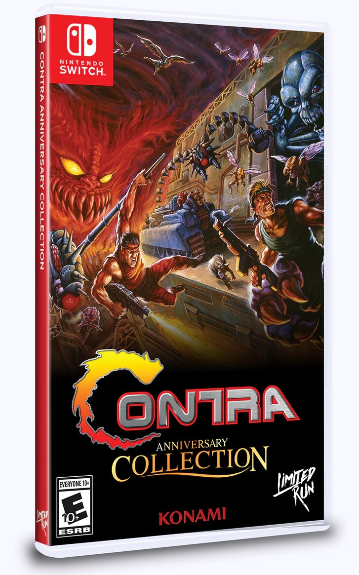 Limited Run contra anniversary collection games) Nintendo Switch