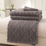Merkloos / Sans marque Wan GmbH Fleece Dekens voor Tweepersoonsbedden