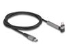 DeLOCK 85405 Lightning-kabel 1,5 m Zwart, Grijs