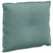 vidaXL Coussin de dossier vert mer 60 x 50 cm velours côtelé