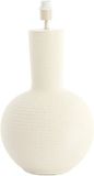 Light & Living pied de lampe ULLOA céramique crème mat Ø34x62 cm