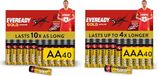 Eveready Gold AA + AAA Batterijen Combo Pack (80 Stuks)