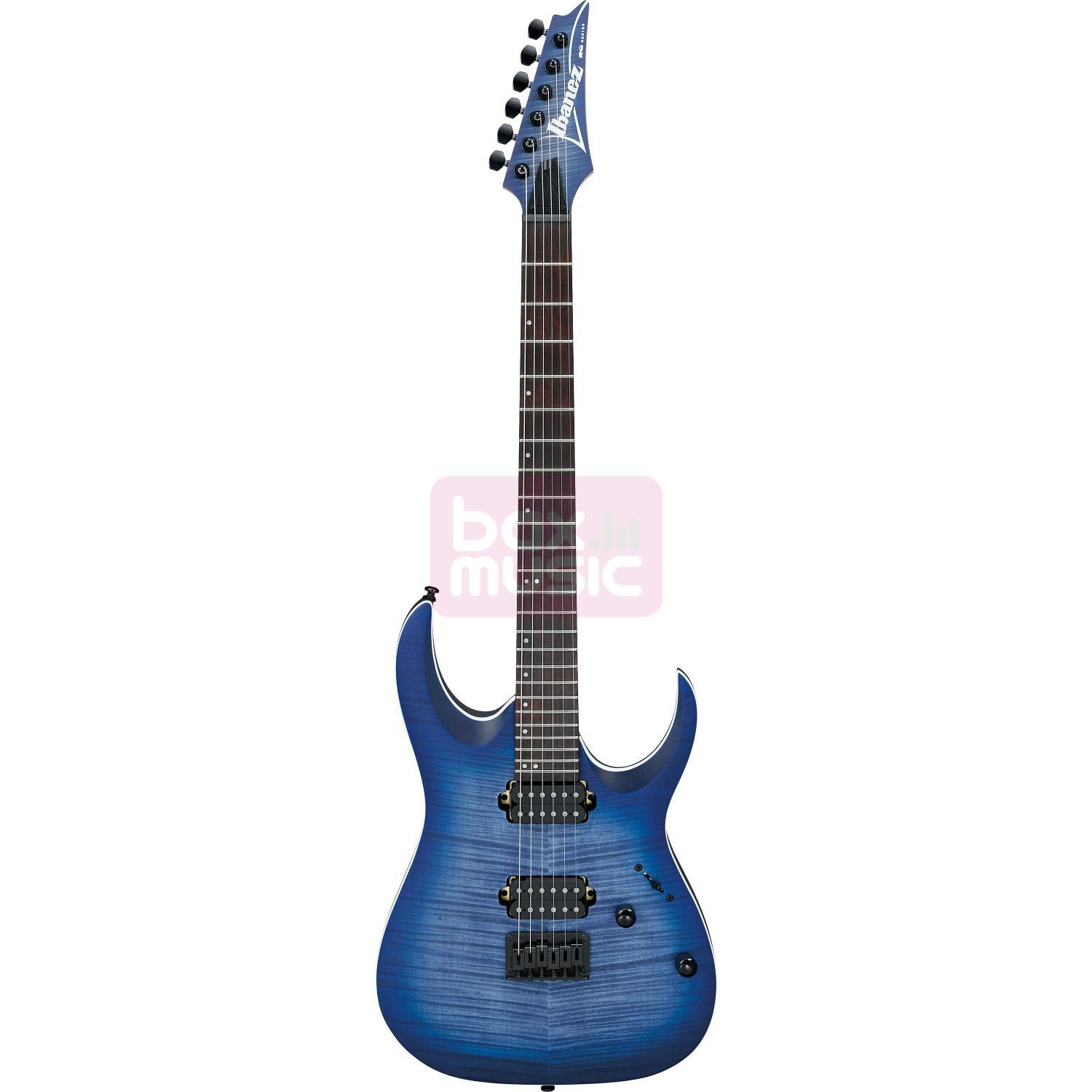 Ibanez RGA42FM Blue Lagoon Burst Flat