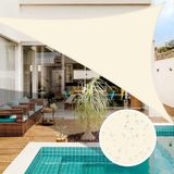 Merkloos Schaduwdoek 2x2m Waterdicht Kokosvezel Veelkleurig Vierkant