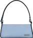 LIEBESKIND BERLIN Leren Schoudertas Avondtas Francis Crossbody Bag Breath Lichtblauw