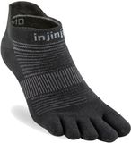 Injinji Run Original Weight No-Show - Zwart - 47-49
