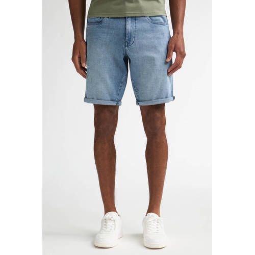Petrol Industries Regular Short Medium Blue Denim