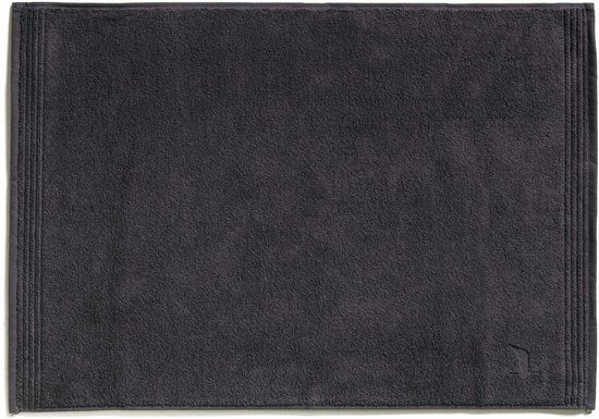möve Superwuschel douchemat 50 x 70 cm van 100% katoen, donkergrijs