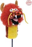 Daphne's Headcovers Draak Rood Geel Pluche