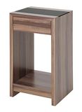 Haku-Möbel Haku Möbel 42512 console 42 x 40 x 74 cm, walnoot