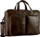 LEONHARD HEYDEN Leren business tas met laptopvak Porto RV-Aktenmappe 2 Fächer 7811 Graubraun donkerbruin