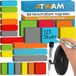 ATWAM 123 delig Scrum Whiteboard Magneten - voor Whiteboard, Magneetbord, Memobord of Magnetisch Tekenbord – Herschrijfbare Magneten op Koelkast - Scrum Mega Set L