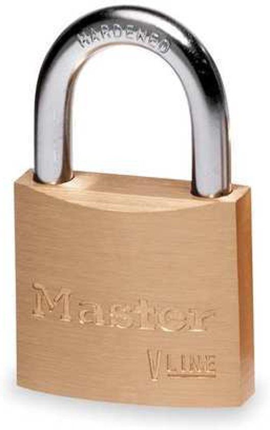 Masterlock Messing hangslot Key Alike glijksluitend 4140KA 2341