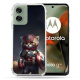Cokitec Versterkte hoes voor Motorola G55 5G Animal Cat America