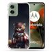 Cokitec Versterkte hoes voor Motorola G55 5G Animal Cat America