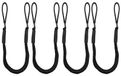 Icecat Lot de 4 cordes élastiques pour bateau et canoë