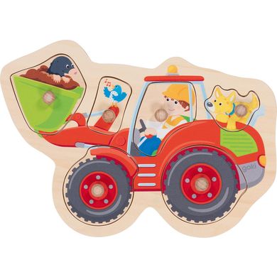 goki Graafmachine met shovel puzzel - 4013594573450