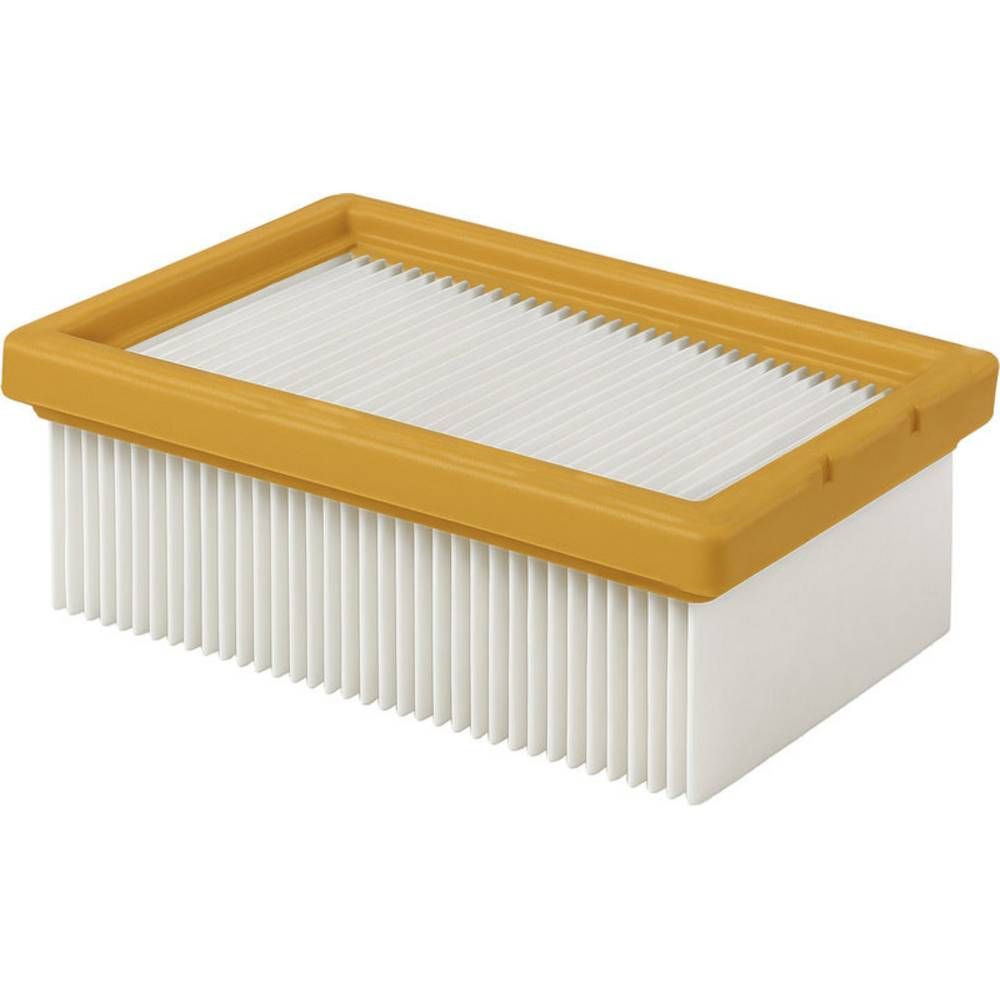 Bosch 1x Plat gevouwen HEPA-filter voor stofzuiger (Lengte 145 mm,)
