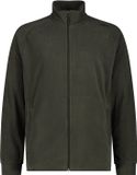 CMP Fleece met volledige rits Heren L Bosgroen Polyester