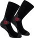 BRUBAKER Trek-Power 4 paar wandelsokken, ademend, warm, unisex, zwart, maat 39-42