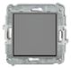 ICON Mécanisme d'interrupteur unipolaire, gris mat, 27IWP-1