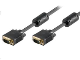 MicroConnect HD15 M/M - 3m - Zwart