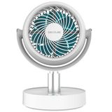 Cecotec Krachtige tafelventilator EnergySilence 800 Cyclone Desk Portable Cool. 10 W DC-motor, 4000 mAh batterij, draadloos, 6 inch diameter, 5 standen, 60 graden oscillatie, 90 graden helling