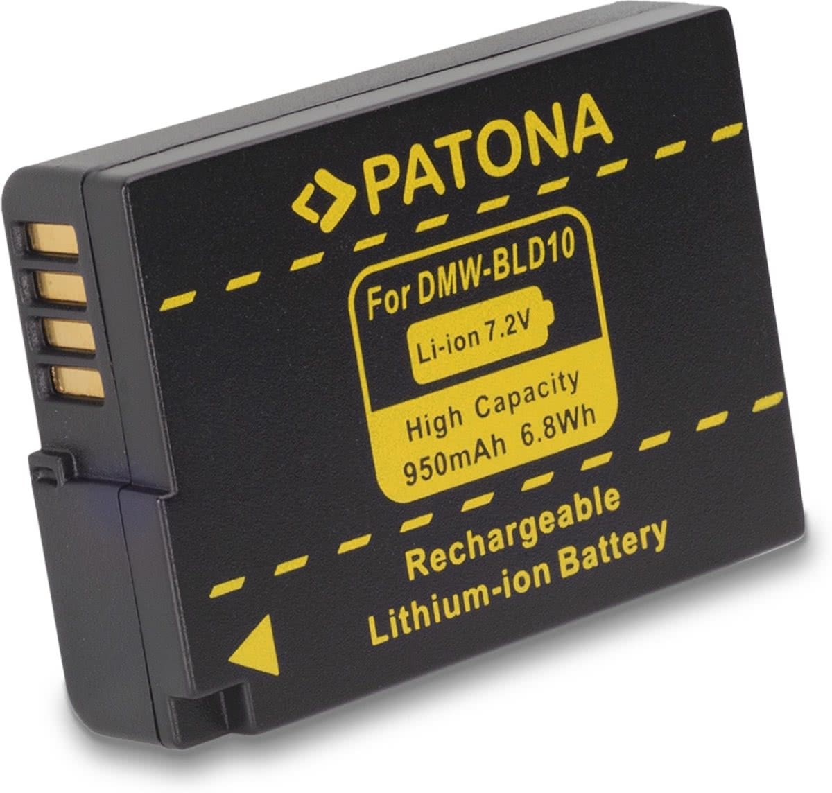 Paton, A. battery for Panasonic BLD10 BLD10E DMC-GF2 GF2