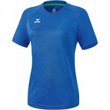 Erima Madrid Shirt Korte Mouw Dames - New Royal | Maat: 34