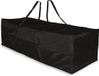 VONROC Premium opbergtas voor tuinstoel/tuinset kussens – 125x40x50cm – Zwart