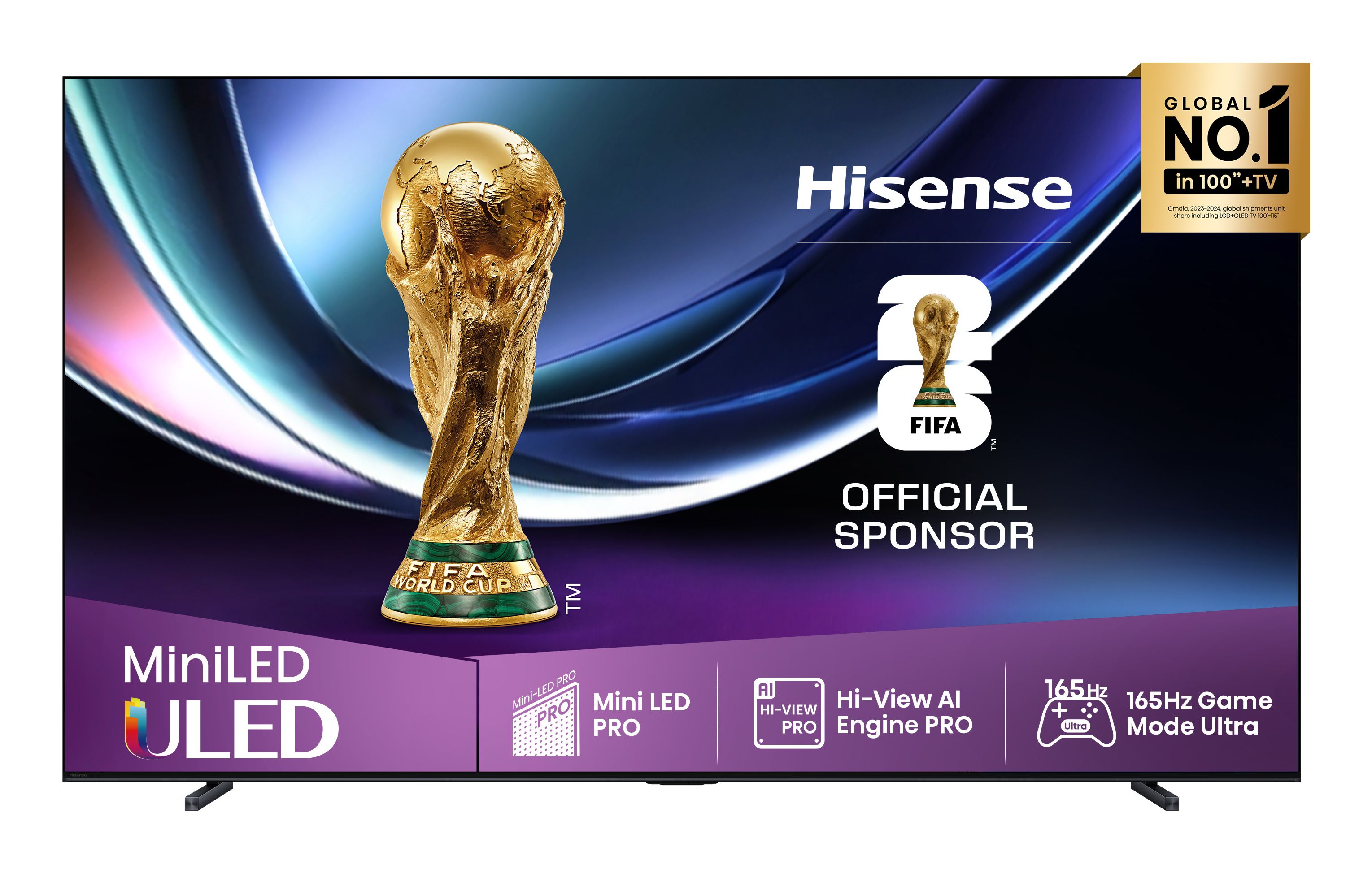 Hisense 100U7Q PRO / ULED screen / 100 inch / 2025