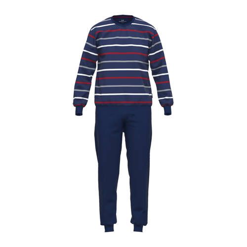 Götzburg pyjama donkerblauw/wit/rood